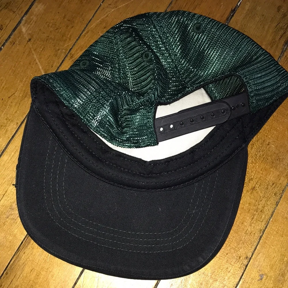 Michigan State Spartans Vintage Mesh Trucker Hat - Green White Black